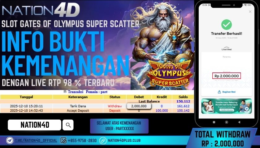 NATION4D -SLOT GATES OF OLYMPUS SUPER SCATTER RP.2.000.000 LUNAS!